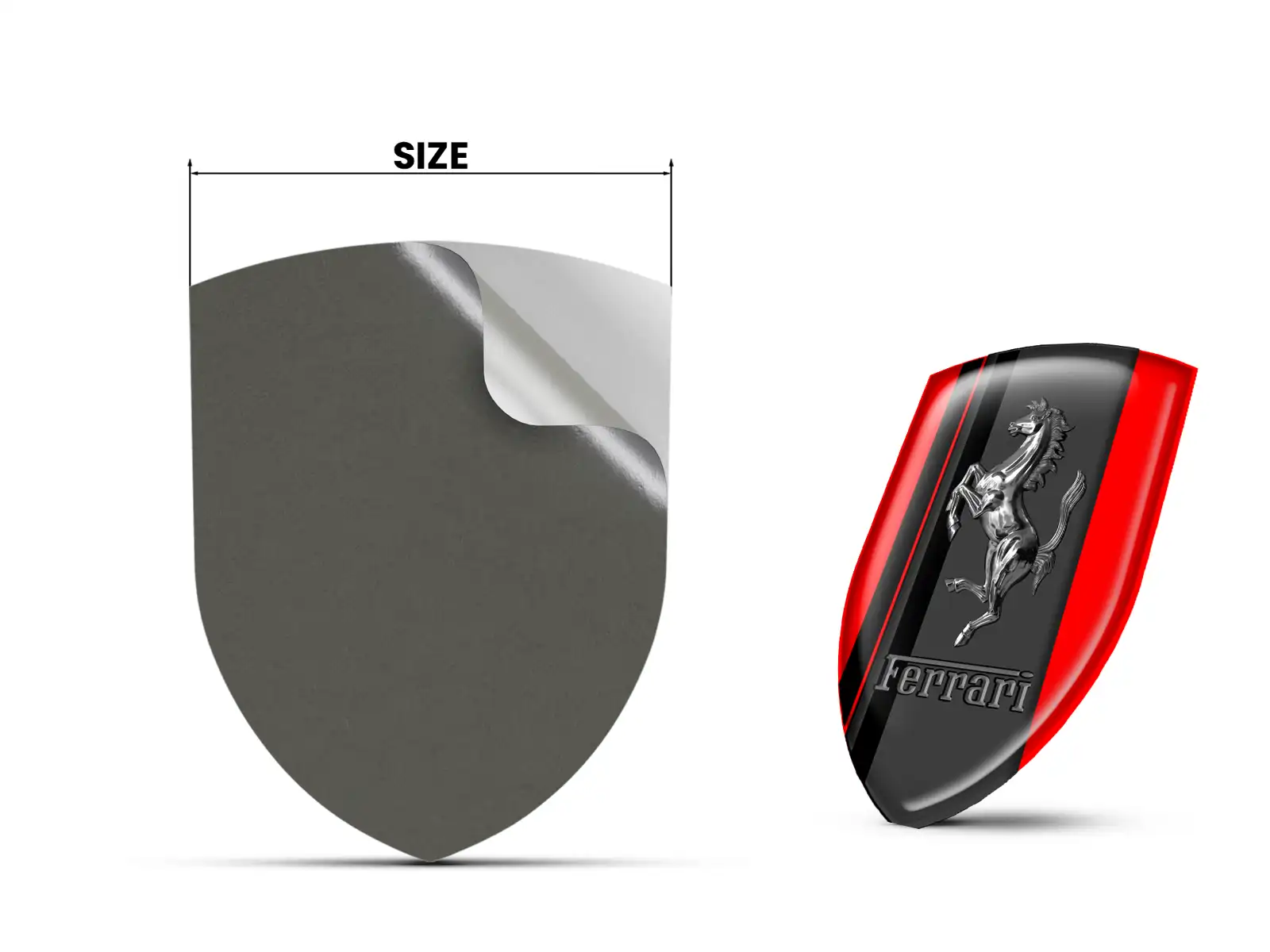 Ferrari Lustige Autosticker Sportlich Anpassbar Professionell